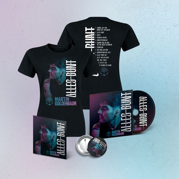 Martin Goldenbaum "Alles bunt" CD + Shirt  Bundle - VORVERKAUF