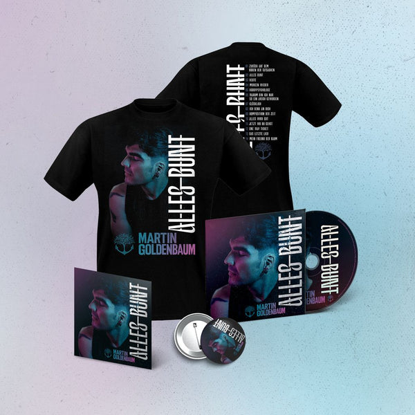 Martin Goldenbaum "Alles bunt" CD + Shirt  Bundle - VORVERKAUF