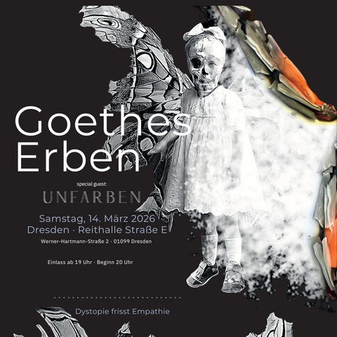Hardticket Goethes Erben LIVE DRESDEN / 14.03.2026