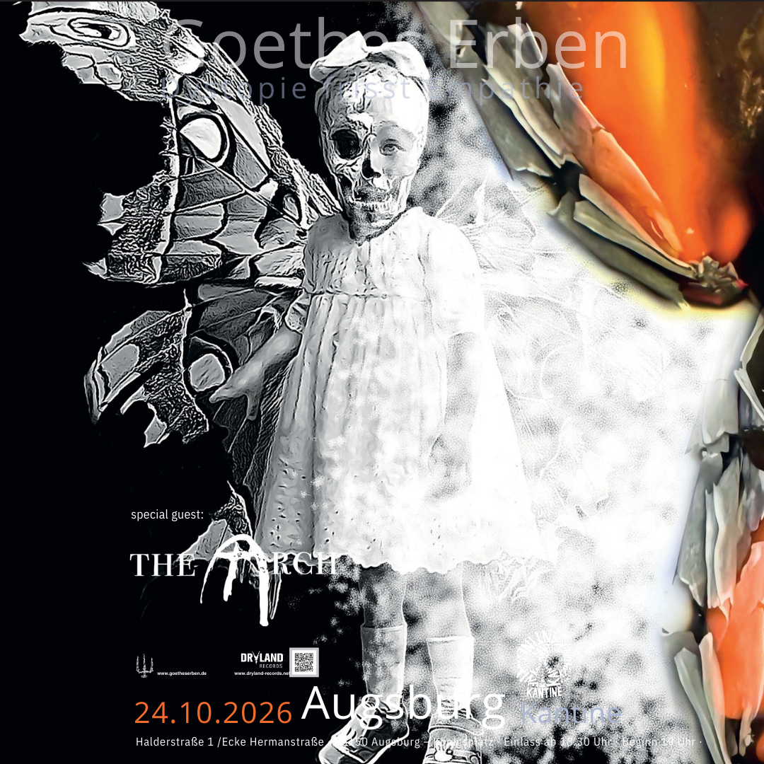 Hardticket Goethes Erben LIVE AUGSBURG // 24.10.2026