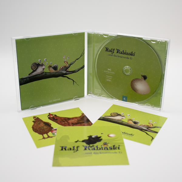 CD/Hörspiel Ralf Rabinski und das knurrende Ei