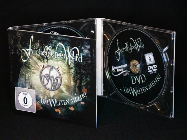 Fuchsteufelswild - Um Welten mehr LP CD/DVD