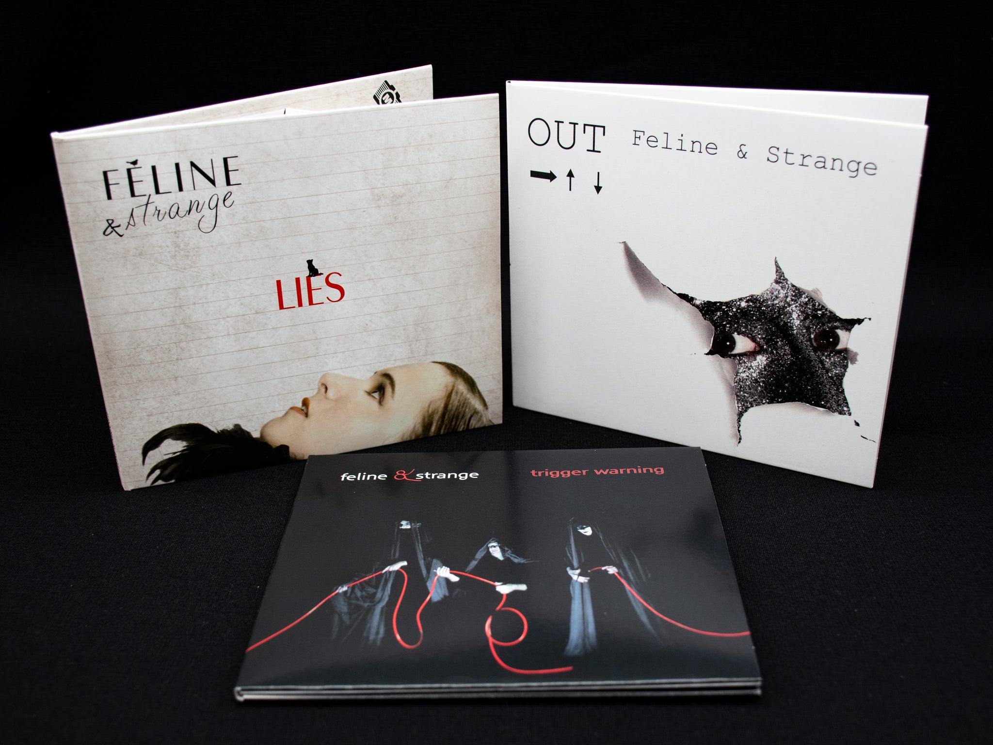 Feline & Strange - "Recent years" 3-CD-Bundle